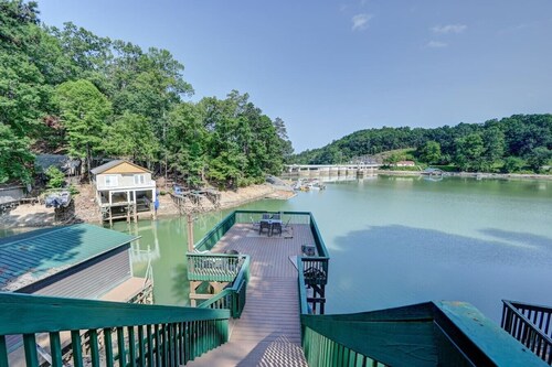 Ultimate Lake Lure Vacation Home with Boat Dock
