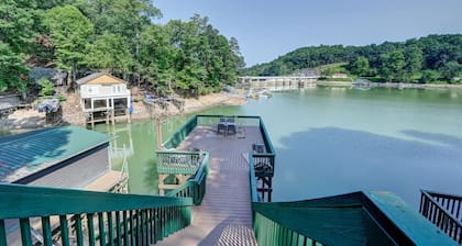 Ultimate Lake Lure Vacation Home with Boat Dock