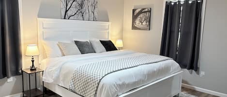 3 chambres, bureau, fer et planche à repasser, Wi-Fi gratuit
