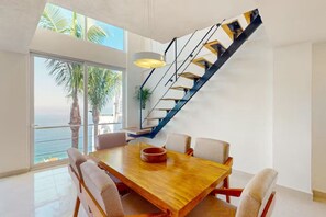 Dining - Oceanview Luxury Penthouse | Pool + Walk to Beach (Puerto Vallarta)