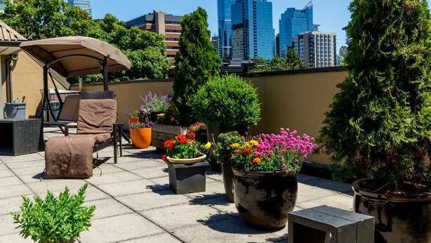 Terrace/patio - HI Vancouver Downtown - Hostel (Vancouver)