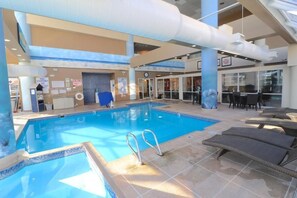 Indoor pool - 2-bdrm, 2 full bath, kitchen, ocean view unit w/balcony - steps from the beach. (Virginia Beach)