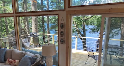 Sunset View Pemaquid Lake Cottage in the Heart of the Midcoast Region