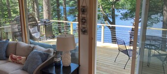 Sunset View Pemaquid Lake Cottage in the Heart of the Midcoast Region