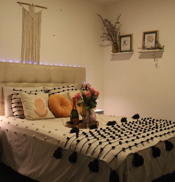 2 habitaciones, internet y ropa de cama 
