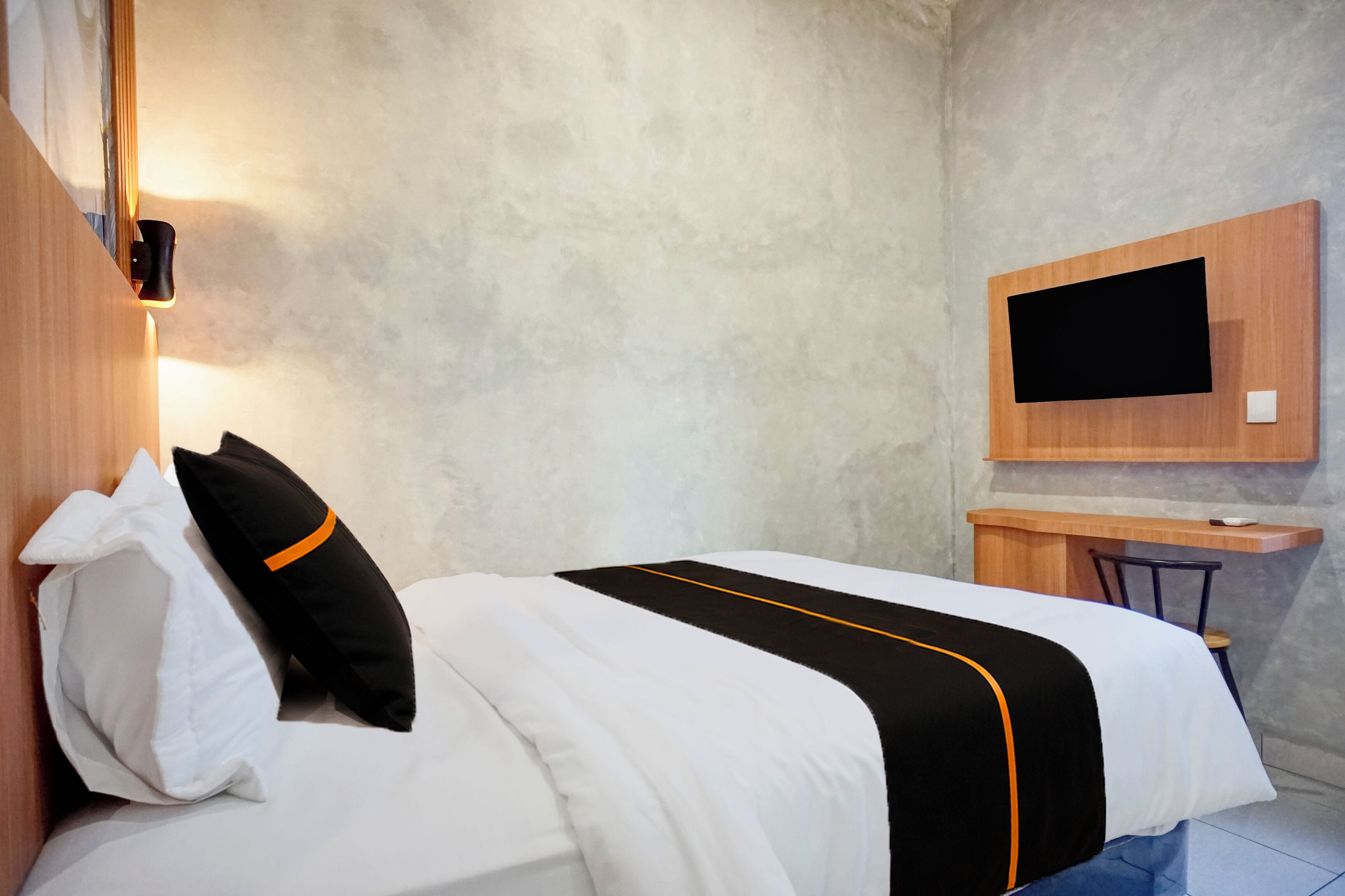 Kamar Double Deluks | Wi-Fi gratis dan seprai linen