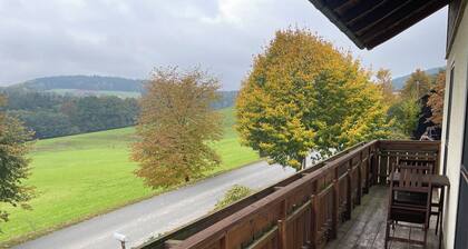 Quiet apartment in the countryside with balcony