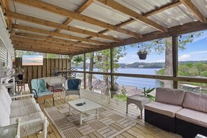 House, Multiple Beds, Patio (326 Ballenger Rd.) | View from room - Lake Ozark Getaway With Fire Pit & Flat Lot (Lake Ozark)