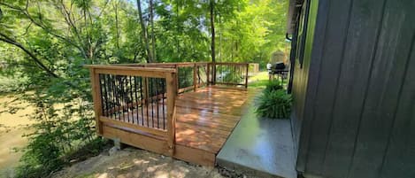 Family Cabin, Garden View | Terrace/patio