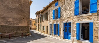 La Maison Bleue d'Oupia -  Avec grande terrasse