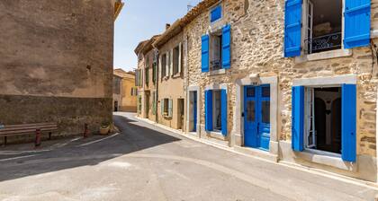 La Maison Bleue d'Oupia - Avec grande terrasse