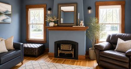 Historic West Blvd 2BR Retreat: Bright Home Near Downtown