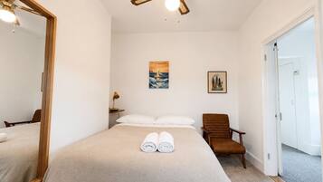 2 chambres, bureau, Wi-Fi gratuit, draps fournis