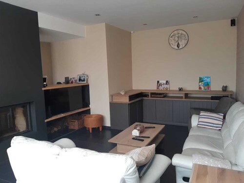 House with central location, and beautiful garden