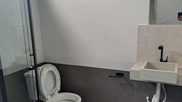 Towels, soap, toilet paper