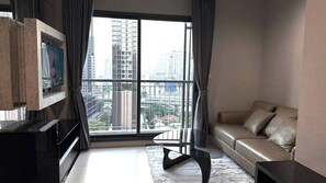 Apartment, 1 Bedroom, Accessible | Living room - Luxurious 1-bedroom Apartment Near BTS Thonglor, Bangkok (Bangkok)