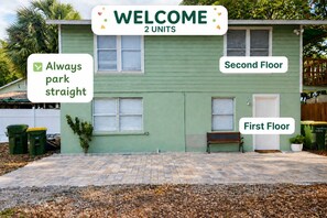 Exterior - Downtown Sarasota Rental, 2 Units,4 Bedrooms,3 Baths, Sleeps 10, Lido Beach 6min (Sarasota)