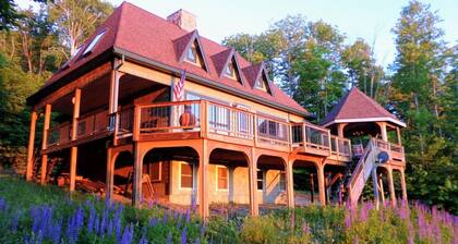 Hilltop Cabin overlooking Moosehead Lake