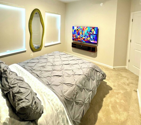 4 chambres, fer et planche à repasser, Wi-Fi, draps fournis