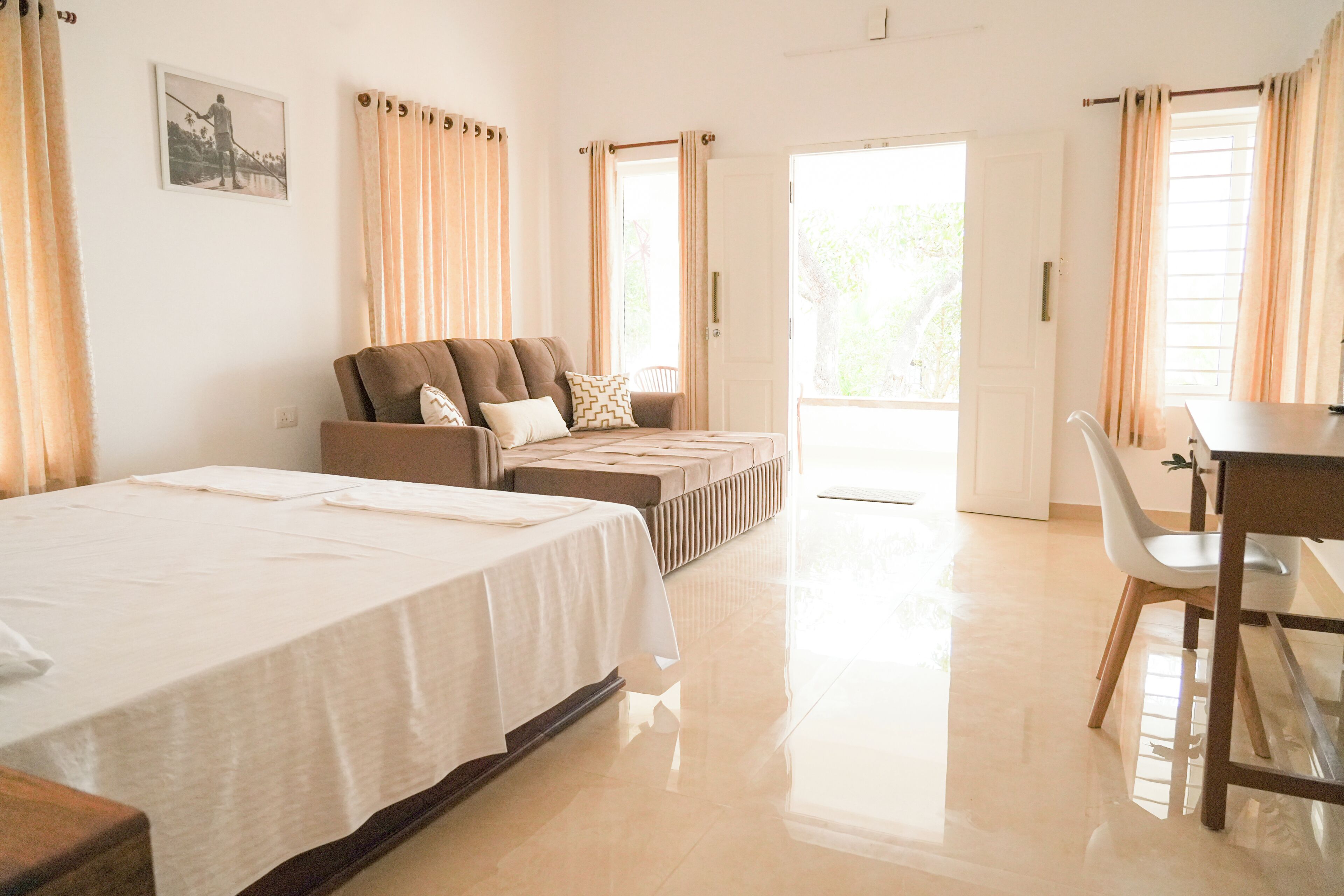 1 bedroom, Internet, bed sheets