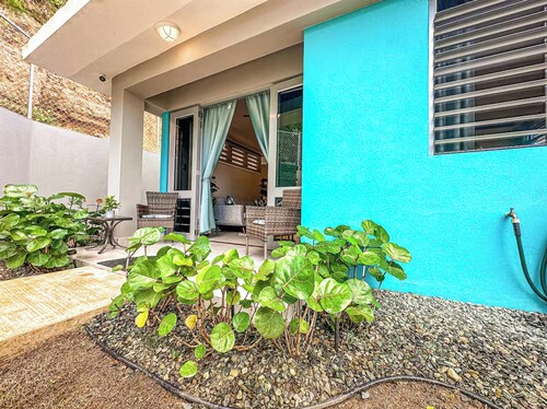 Tropical Getaway! Entire villa, just steps from the beach w/pool. Pet- Friendly!