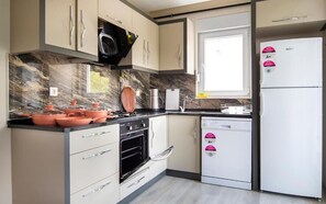 Fridge, oven, stovetop, dishwasher - Sitti Apart Otel (Konyaaltı)