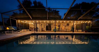 3-bedroom house in serene Spring Hill with Private Heated Saltwater Pool