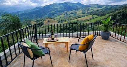 Mirador de los Andes - Vista Infinita. Country House with Terrace Viewpoint
