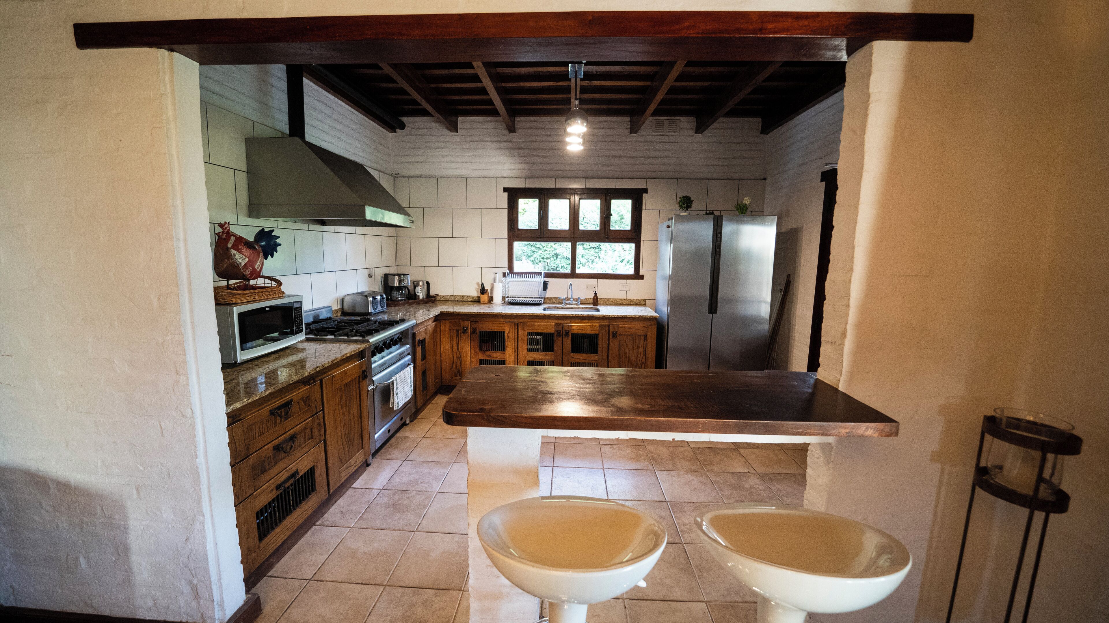 Cottage Luxe, vue parc | Cuisine privée | Réfrigérateur, micro-ondes, four, plaque de cuisson