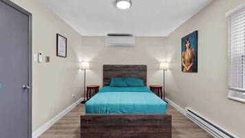 1 chambre, fer et planche à repasser, Wi-Fi, literie fournie