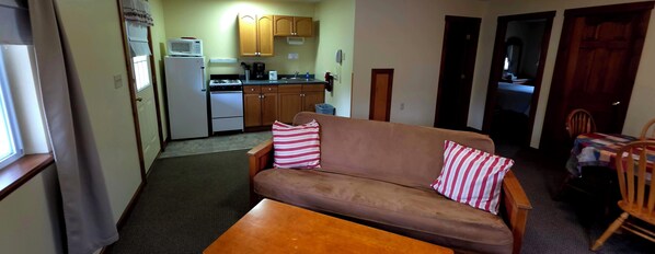 Apartment, Multiple Beds, Kitchen, Garden View (Suite 2nd Floor) | Living area - Wilson Lake Inn (Wilton)