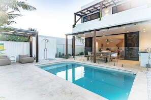 Pool - Beach side Villa, with a heated pool! (Marcoola)