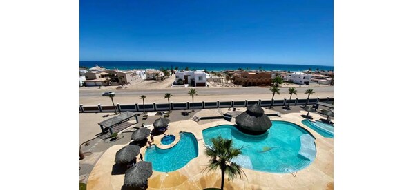 Pool - Cozy 1-bedroom condo 314 in Las Conchas Rocky Point (Las Conchas)