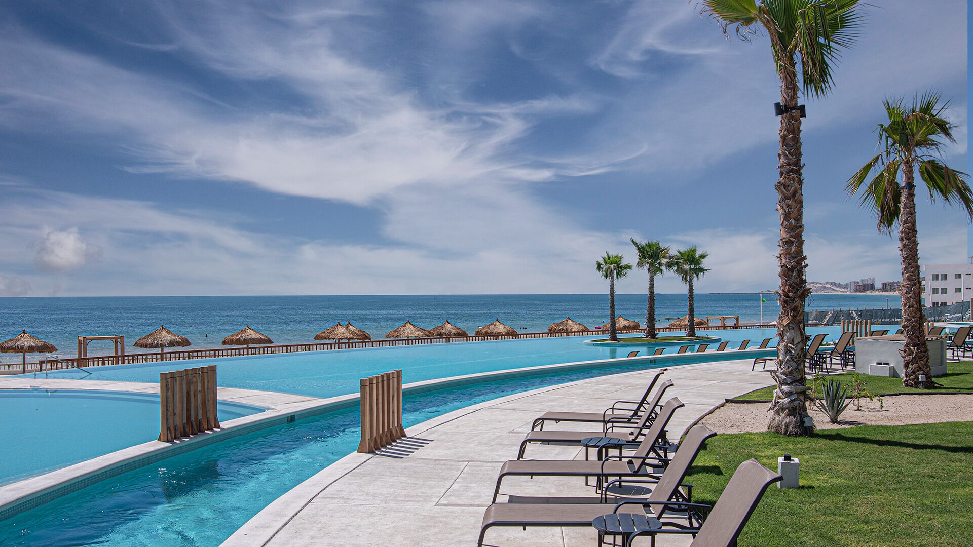 Una piscina climatizada