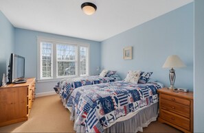 3 habitaciones, wifi, ropa de cama y acceso para silla de ruedas 