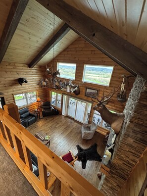 Interior - Black Bear Ridge – Cozy 2BR + Loft Cabin 200 Private Acres Near Ellicottville NY (Franklinville)