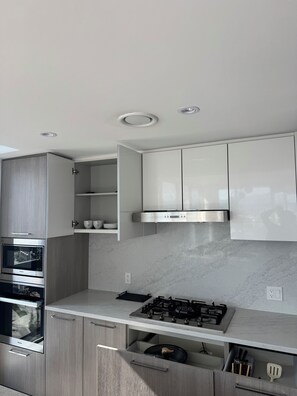 Private kitchen - Luxury 2BR | Free Parking | No Hidden Fees | 10mins to YVR Airport (Richmond)
