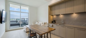 Lakefront Penthouse w/ Pool & Free EV Charging