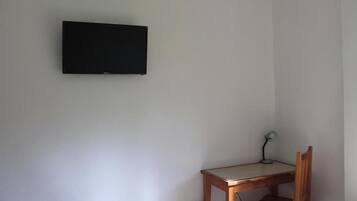 Chambre avec lits jumeaux, vue sur le jardin | Intérieur