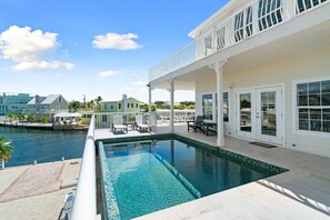 Pool - Dolphin Paradise: Pool, Elevator, Waterfront with Dock (Key Largo)