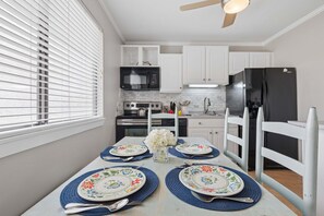Fridge, microwave, oven, stovetop - Beach Resort Stay | Ocean Views, Pool, Bunk Beds, Sleeps 7, Walkable to Coligny Plaza! (Hilton Head Island)