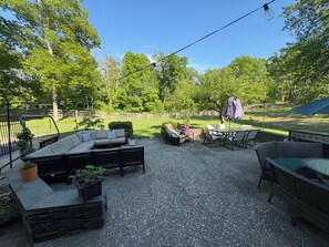 Outdoor dining - Relaxing Lodge Retreat (Pleasant Valley)