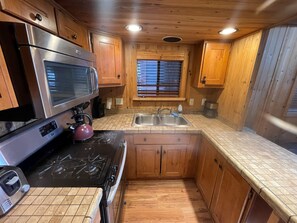 Private kitchen - Cabin Close to Fun Beaches, Trails, & Lake Adventures! (El Dorado County)
