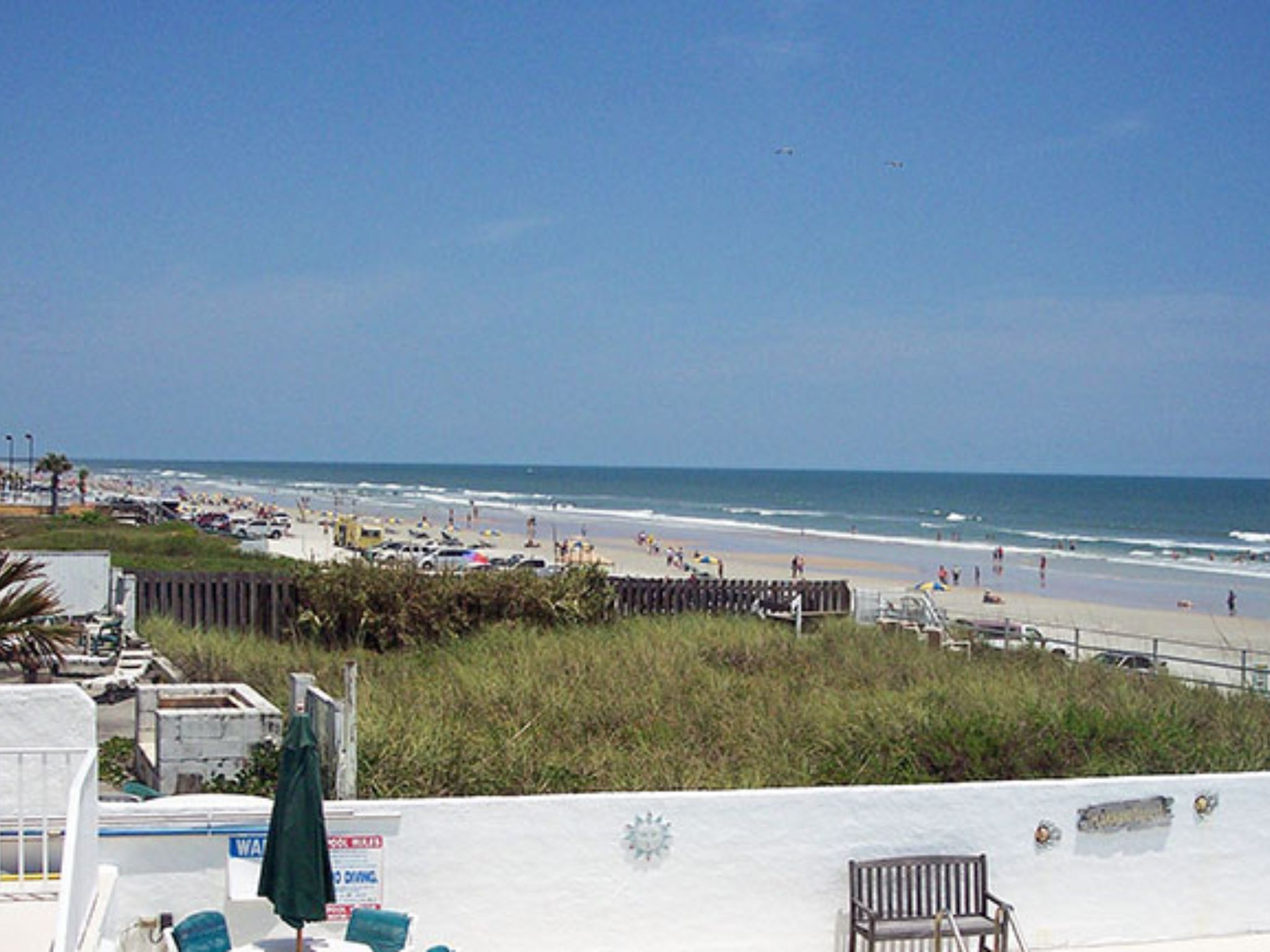 On the beach