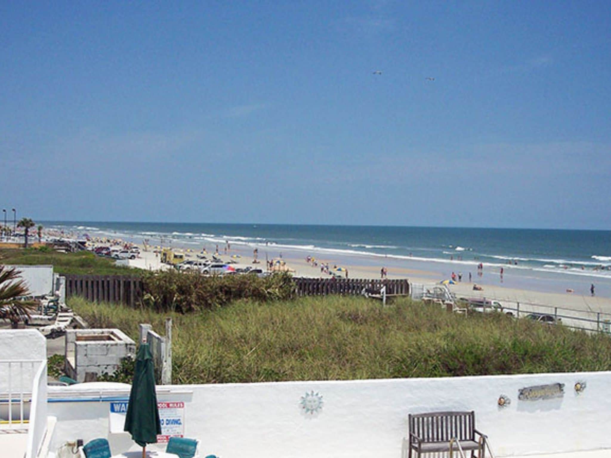 On the beach