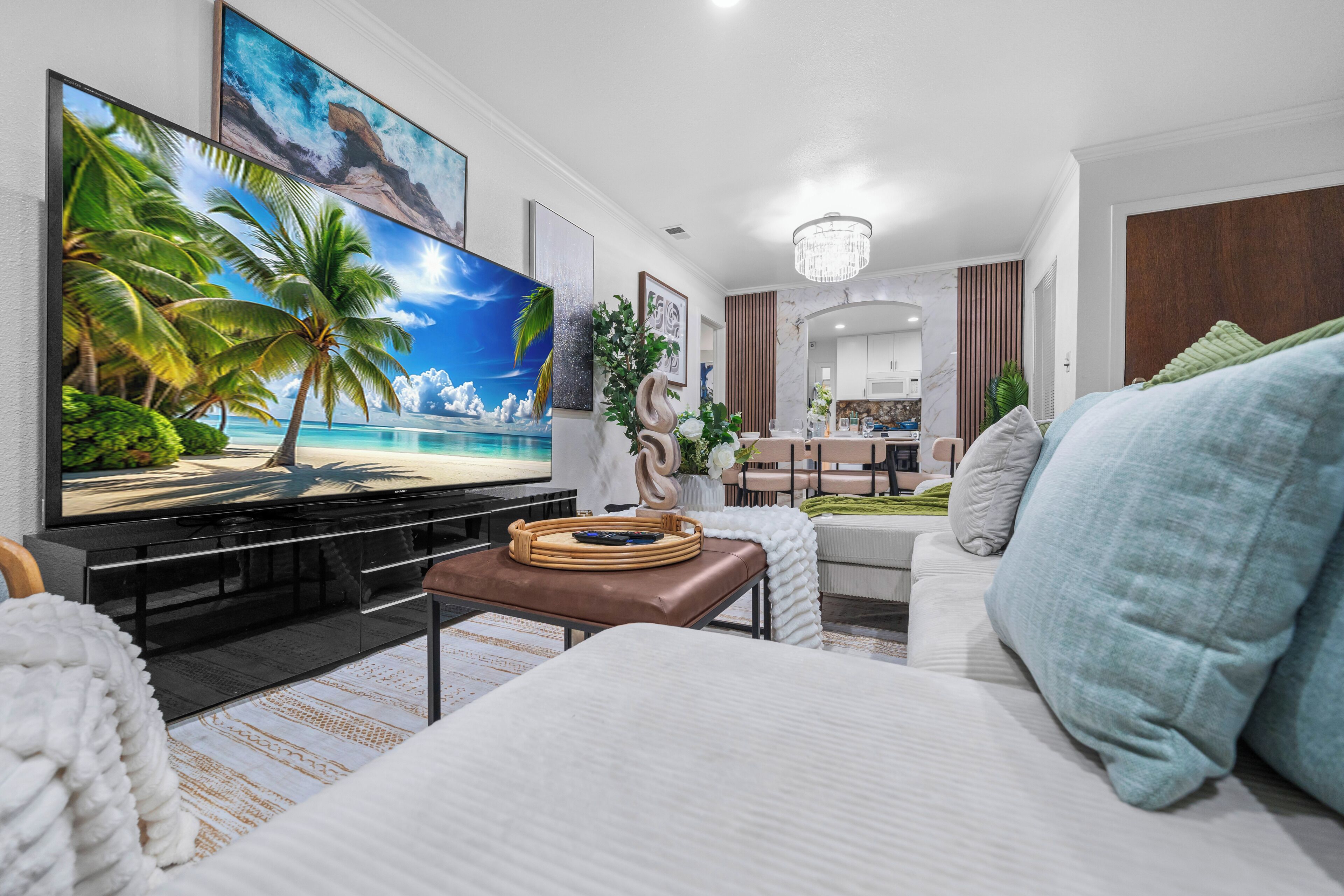 Smart TV, books, music library