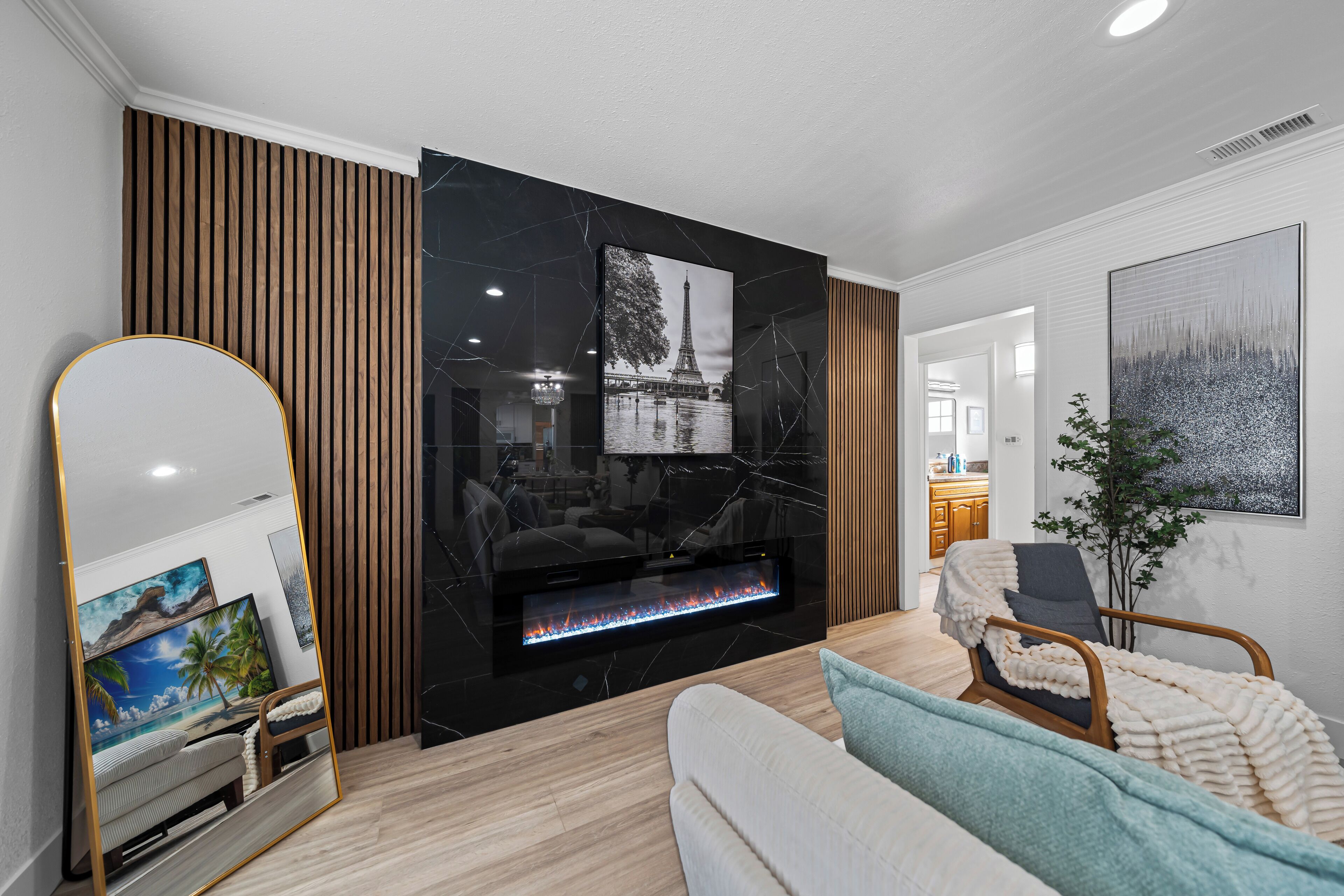 Smart TV, books, music library