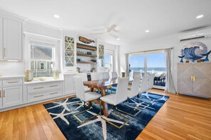 Dining - Beachfront Bliss with Marsh Views & Private Dock (East Sandwich)