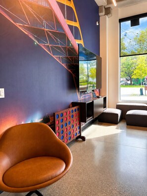Interior - Bay View Designer 2BR · Best Location with Balcony, Gym, and Terrace · Sleeps 6 (Milwaukee)