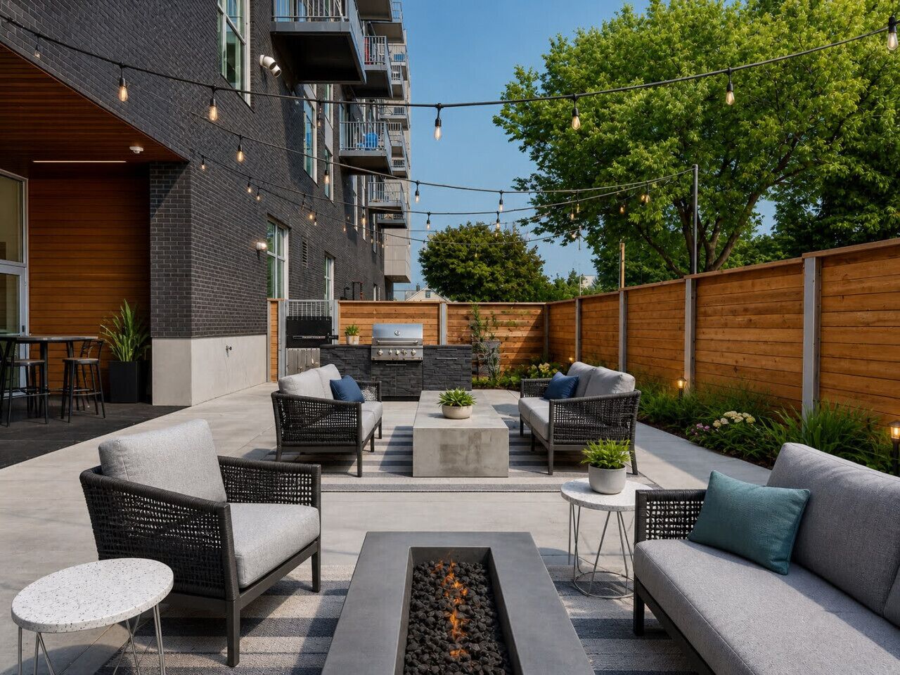 Outdoor dining
